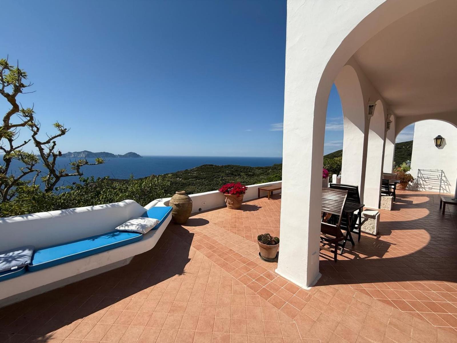 Guest House Villa Il Gabbiano Ponza Kültér fotó